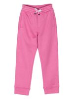 Emporio Armani Kids pantalon de jogging à logo imprimé - Rose - thumbnail