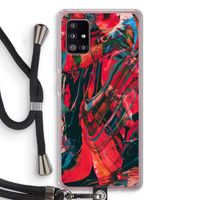 Endless Descent: Samsung Galaxy A51 5G Transparant Hoesje met koord