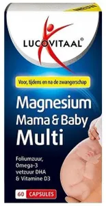 Lucovitaal Magnesium Supplementen - Mama & Baby Multi 60 Capsules