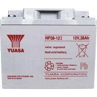 Yuasa NP38-12 Loodaccu 12 V 38 Ah Loodvlies (AGM) (b x h x d) 197 x 170 x 165 mm M5-schroefaansluiting Onderhoudsvrij, VDS-certificering