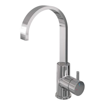 Edition Hoge Opbouw Wastafelkraan Model B - Platte Uitloop