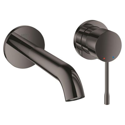 GROHE Essence New Wastafelkraan Inbouw - uitloop 18.3cm - M-size - hard graphite 19408a01