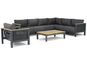 Santika Shadow/Riviera 120 cm hoek loungeset 6-delig