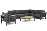 Santika Shadow/Riviera 120 cm hoek loungeset 6-delig - thumbnail