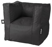 Zitzak stoel 'Grandio' Black - Zwart - Weerbestendig - Sit&Joy