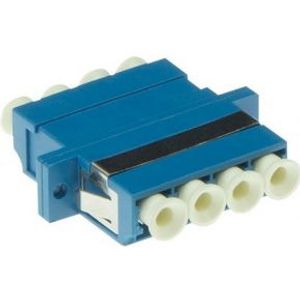 ACT Fiber optic LC-LC quad adapter singlemode OS2