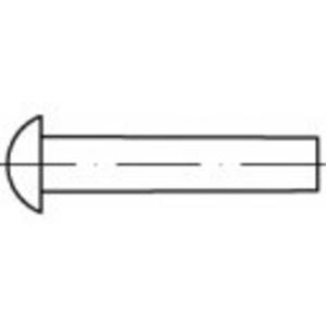 TOOLCRAFT TO-5448765 Halfronde klinknagel 6 mm 500 stuk(s)