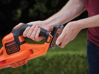 Black & Decker GWC1820PC cordless leaf blowers 209 km/h Zwart, Oranje - thumbnail