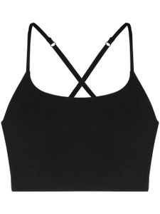 Girlfriend Collective brassière de sport Juliet à brides croisées - Noir