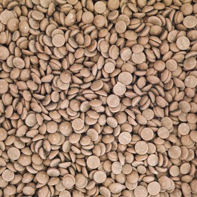 Callebaut chocolade druppels melk (zonder toegevoegde suikers) 10 kg doos