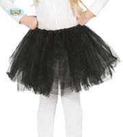 Zwarte Tutu Kind 31cm - thumbnail