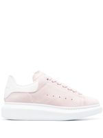 Alexander McQueen baskets Oversized à lacets - Rose