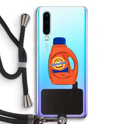 Ultra Sensitive: Huawei P30 Transparant Hoesje met koord