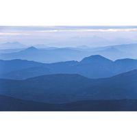 Fotobehang - Blue Mountain 400x250cm - Vliesbehang - thumbnail