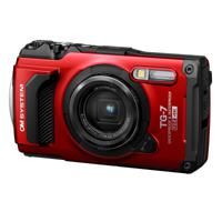 OM SYSTEM Tough TG-7 compact camera Rood - Demomodel