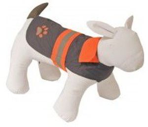 Regenjas Safety + Reflectie Grijs / Oranje