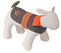Regenjas Safety + Reflectie Grijs / Oranje