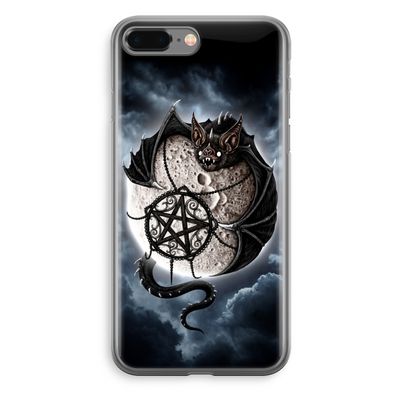 Volle maan: iPhone 8 Plus Transparant Hoesje
