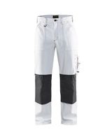 Blaklader werkbroek 1091-1210 wit/donkergrijs mt C52
