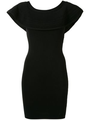 Paule Ka robe courte à épaules dénudées - Noir