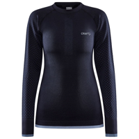 Craft Adv Warm Intensity LS Dames Thermoshirt Black XS - thumbnail