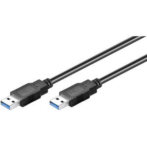 Goobay USB 3.0 AA 300 HiSpeed, 3m USB-kabel USB A Zwart