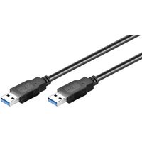 Goobay USB 3.0 AA 300 HiSpeed, 3m USB-kabel USB A Zwart - thumbnail