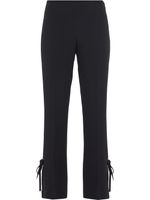 Prada pantalon à détails noués - Noir Prada pantalon à détails noués - Noir