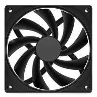 NZXT RF-Q12SF-B2 koelsysteem voor computers Computer behuizing Ventilator 12 cm Zwart 1 stuk(s) - thumbnail
