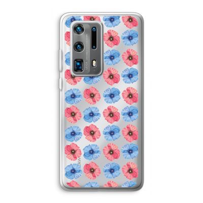 Klaproosjes: Huawei P40 Pro Plus Transparant Hoesje