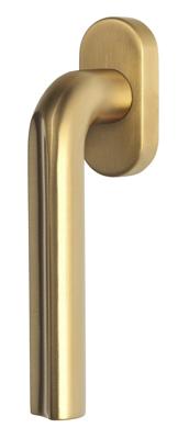 Formani David Rockwell ECLIPSE DR101-DK-O draaikiepgarnituur niet afsluitbaar linksdraaiend - PVD mat goud