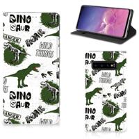 Smartphone hoesje voor Samsung Galaxy S10 Dinosaurus