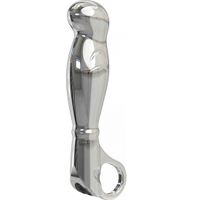FORTIS Aluminium Vibrating Prostate Massager - Silver
