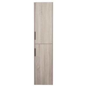 Differnz Bolo hoge kast knock-down links/rechts FSC® | licht eiken | 160 x 35 x 35 cm