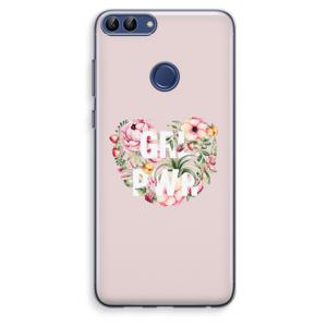 GRL PWR Flower: Huawei P Smart (2018) Transparant Hoesje