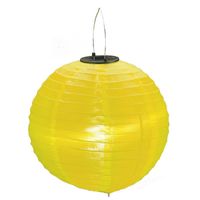 Gele solar party lampionnen 30 cm - thumbnail