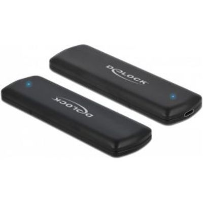 DeLOCK 42633 External USB Type-C© Combo Enclosure for M.2 NVMe PCIe or SATA SSD interfacekaart/-adap