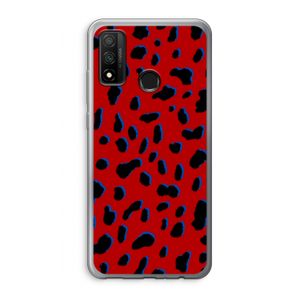 Red Leopard: Huawei P Smart (2020) Transparant Hoesje