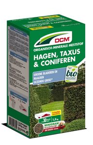 Meststof Taxus, Hagen & Coniferen 1,5 kg - DCM