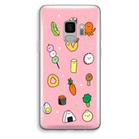 Happy bento friends: Samsung Galaxy S9 Transparant Hoesje