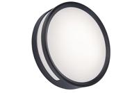 Lutec Ronde wandlampRola antraciet led paneel - 6382201118