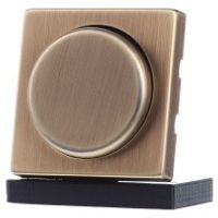 0650603  - Cover plate for dimmer bronze 0650603 - thumbnail