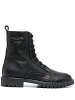 Philipp Plein bottines à lacets - Noir