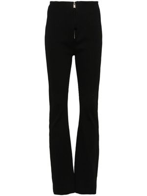 Thom Krom pantalon nervuré à taille haute - Noir