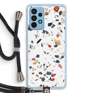 Terrazzo N°4: Samsung Galaxy A52 Transparant Hoesje met koord