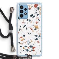 Terrazzo N°4: Samsung Galaxy A52 Transparant Hoesje met koord