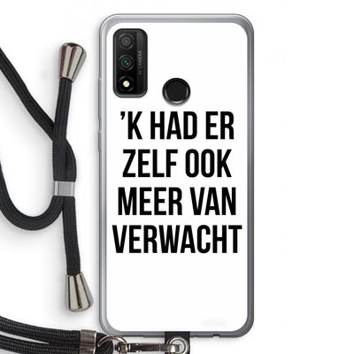 Meer verwacht: Huawei P Smart (2020) Transparant Hoesje met koord