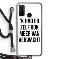 Meer verwacht: Huawei P Smart (2020) Transparant Hoesje met koord
