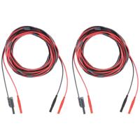 Metrel A 1619 Veiligheidsmeetsnoerenset Bananenstekker 4 mm Bananenstekker 4 mm Zwart, Rood 1 stuk(s)