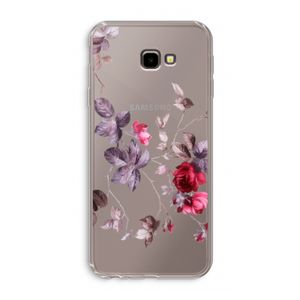 Mooie bloemen: Samsung Galaxy J4 Plus Transparant Hoesje